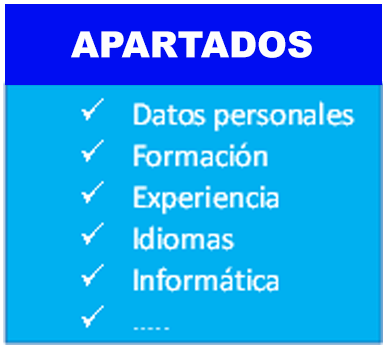 APARTADOS cv