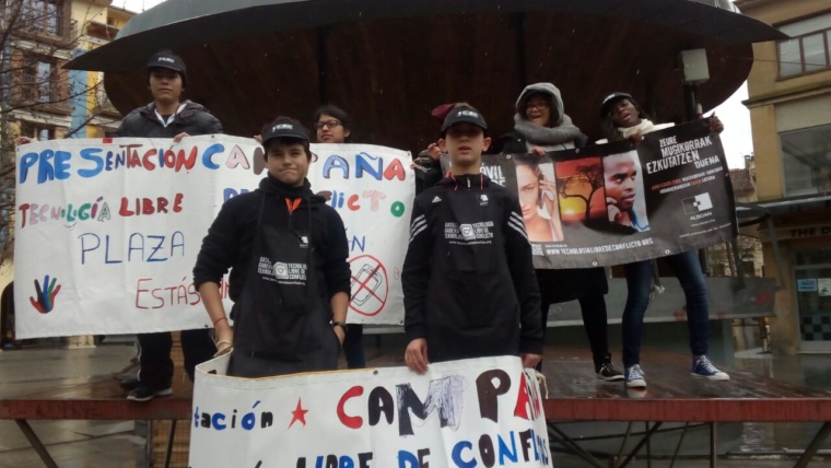 Nuestros «Gazte taldeak» comprometidos con la campaña TLC de ALBOAN