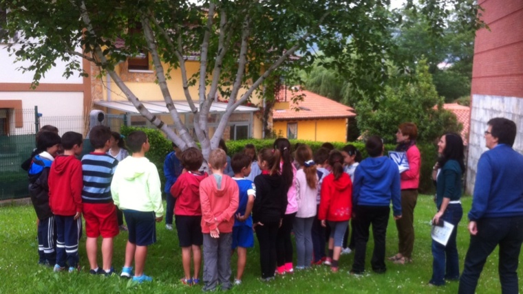 Alumnado de San Juan visita nuestro Jardín botánico