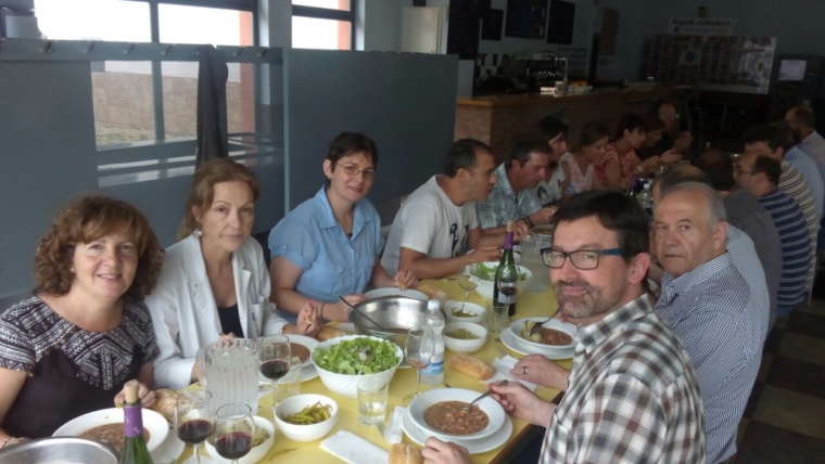 Comida de «hermandad» y despedida a Goyo Ponce de León