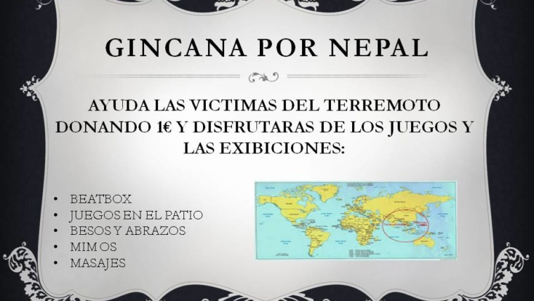 Este miércoles…abrazos por NEPAL.