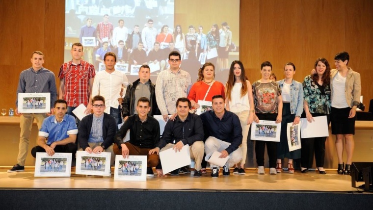 Gala final de curso en el BEC de Barakaldo