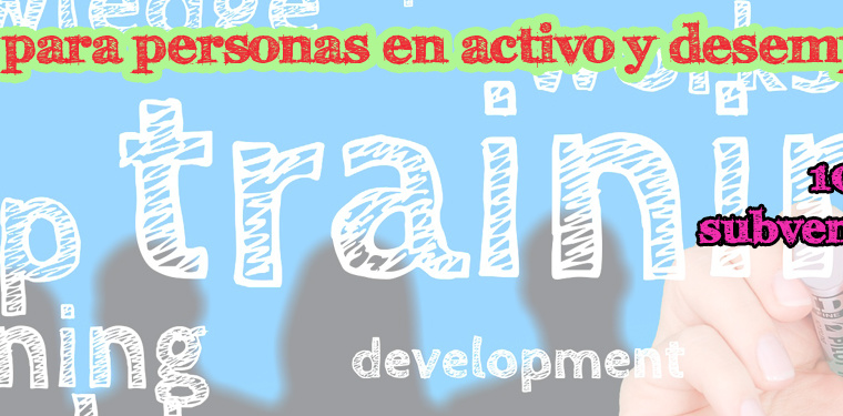 Cursos para personas en activo y desempleadas