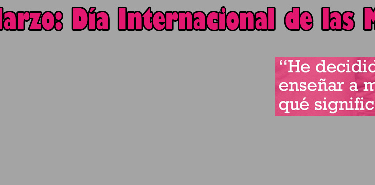 Día internacional de las mujeres