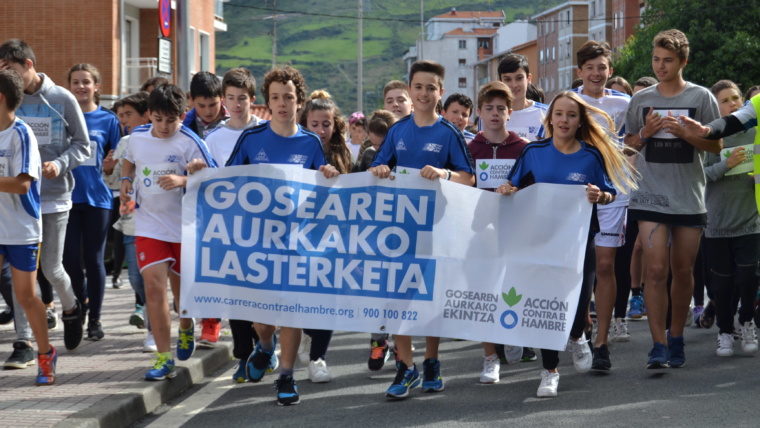 Somorrostro corre contra el hambre