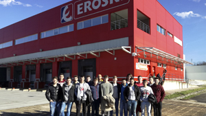 Visita al centro de logística de Eroski