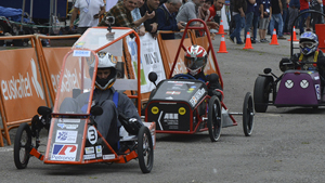 Ganadores de la 1ª carrera de coches eléctricos de EUSKELEC