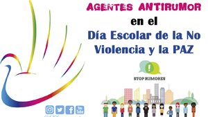 Agentes ANTIRUMOR en el Día Escolar de la NO VIOLENCIA