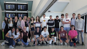 10 estudiantes checos de intercambio en Somorrostro