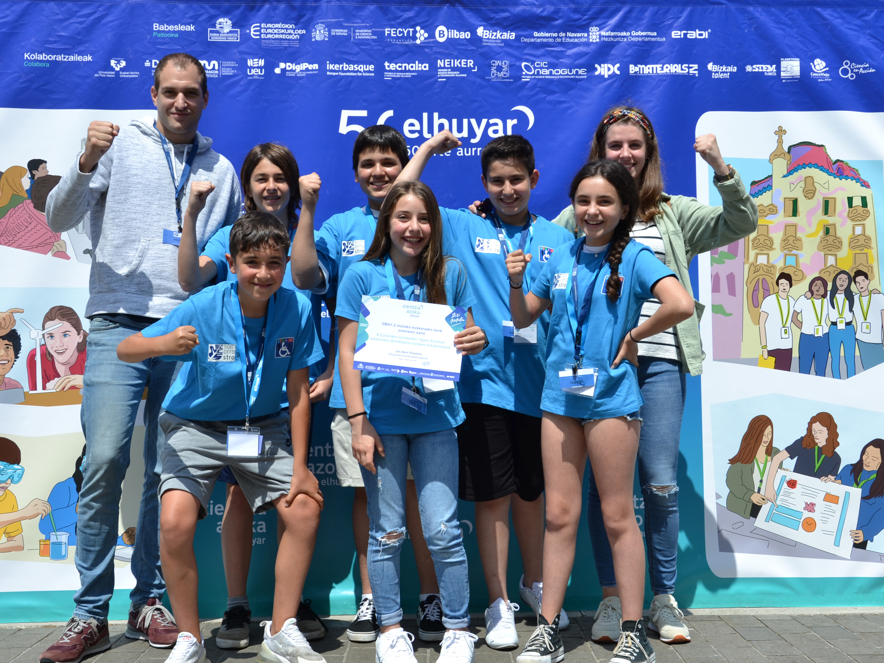 Zientzia Azoka 2022: Premio al mejor proyecto STEAM de 1º y 2º ESO