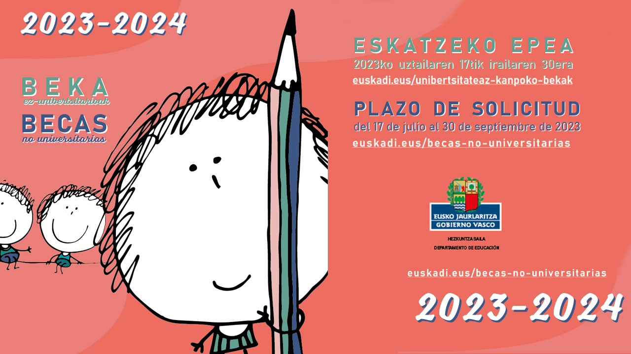 Unibertsitatez kanpoko laguntzak 2023-2024