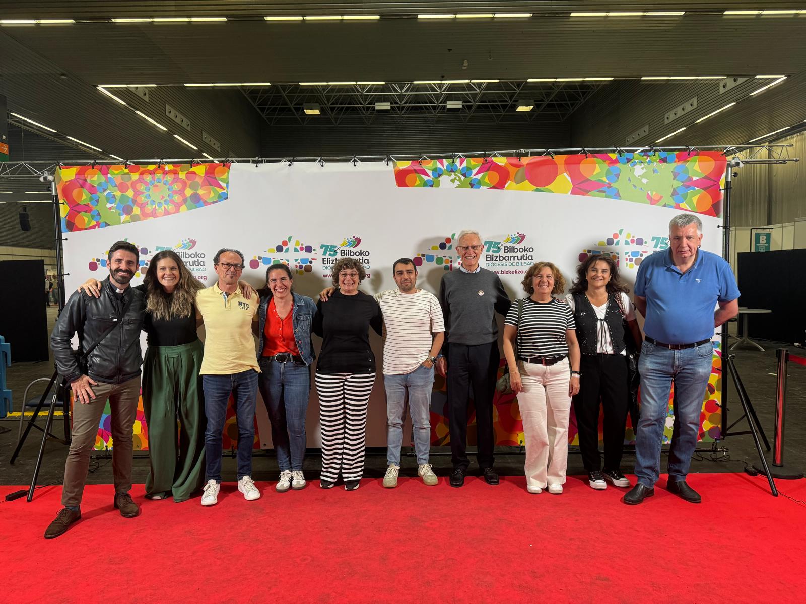 Somorrostro, presente en la gran cita diocesana “Eleiza plazara”