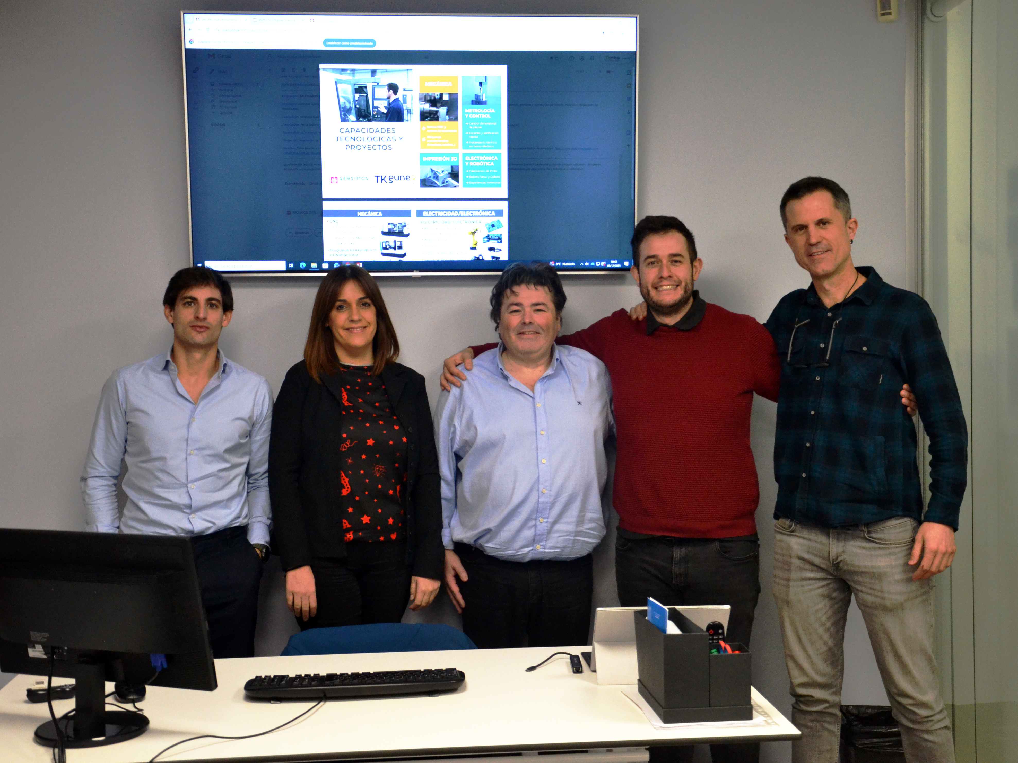 1ª Sesión de colaboración comarcal TKgune – Enkarterri en Somorrostro