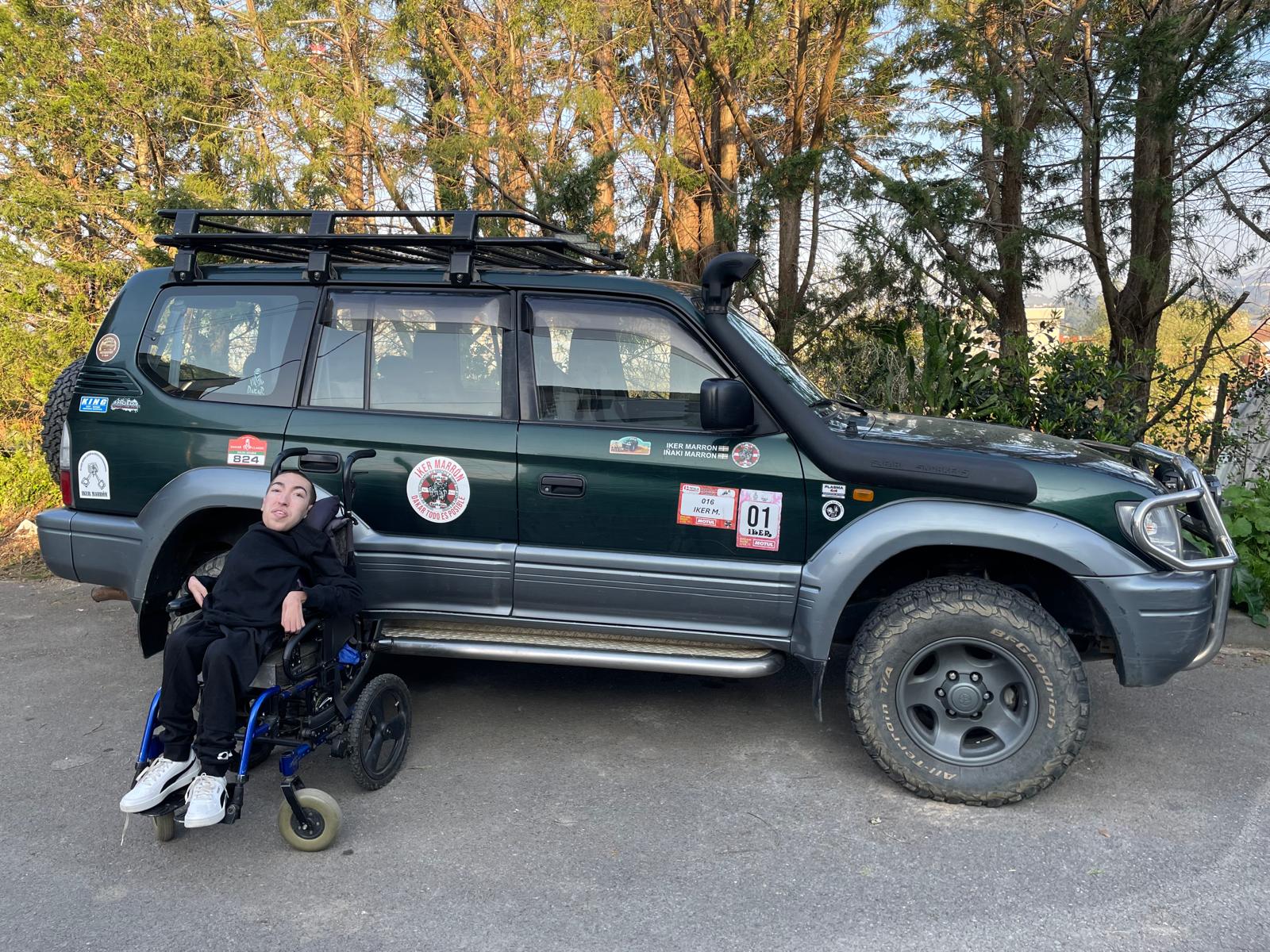 Iker Marrón: una vida sin límites, ahora rumbo al desierto