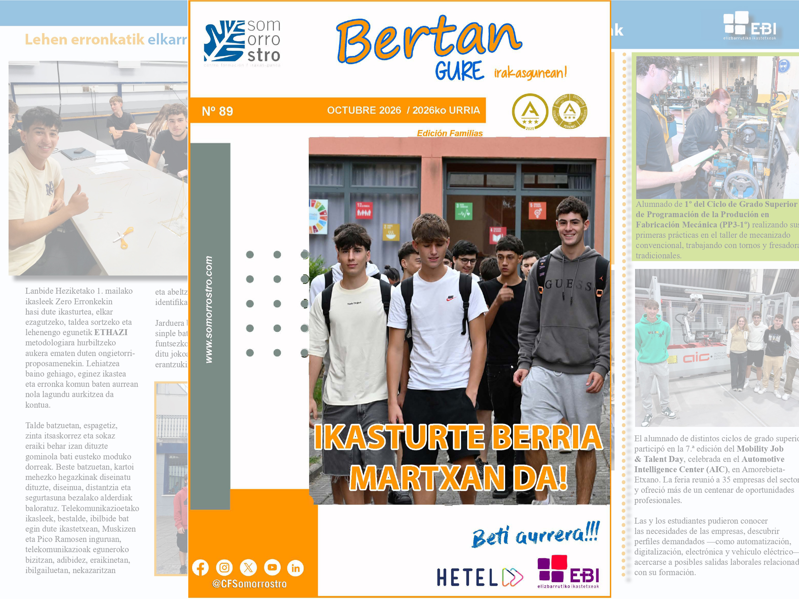 BERTAN nº 89: historias y proyectos que dan vida a Somorrostro